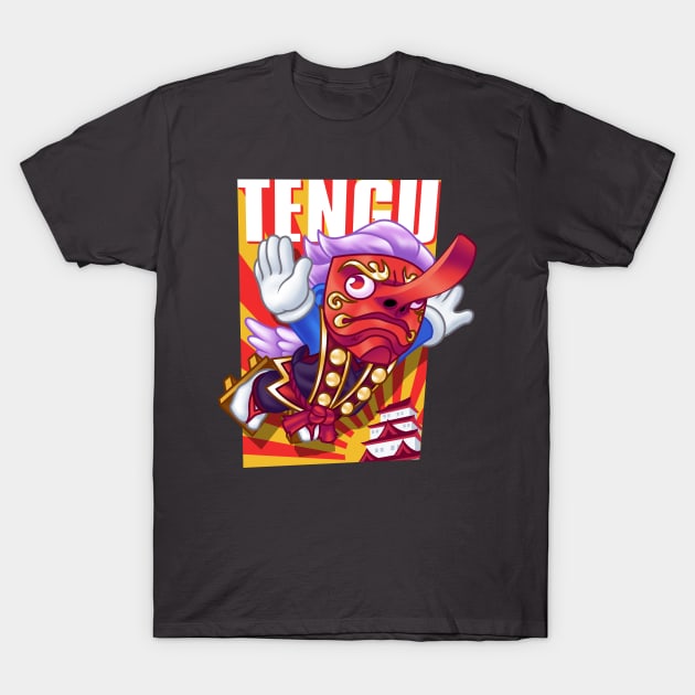 Tengu T-Shirt by LArts